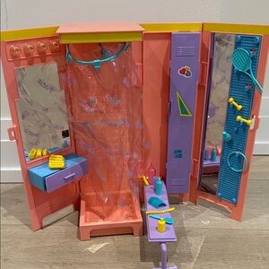 1988 vintage Maxie doll locker set